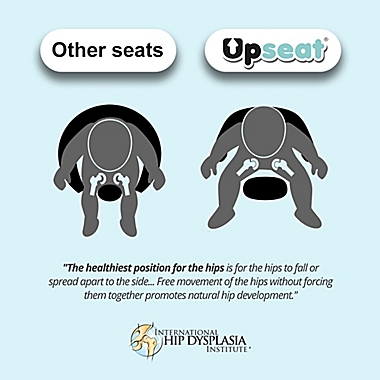 Upseat Baby Floor Chair and Booster Seat with Tray. View a larger version of this product image.