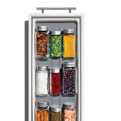 OXO Good Grips&reg; Compact Spice Drawer Organizer in White/Grey<br />