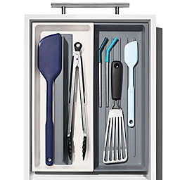 OXO Good Grips® Expandable Long Tool Organizer in White/Grey