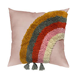 Wild Sage™ Tufted Rainbow Square Throw Pillow