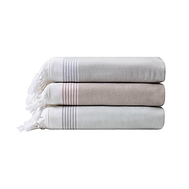 Haven&trade; Organic Cotton Flatweave Bath Towel in Lunar Rock. View a larger version of this product image.
