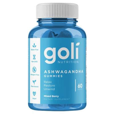 Goli&reg; Nutrition 60-Count Ashwagandha Gummies in Mixed Berry