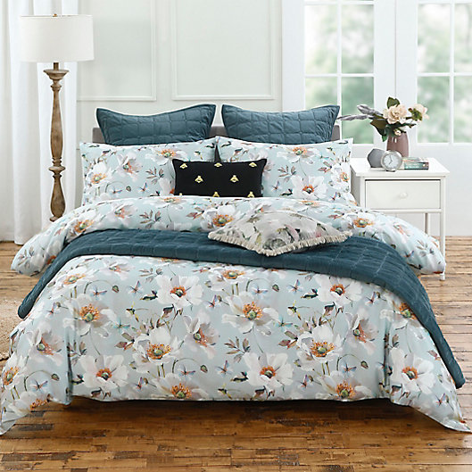 Queen King Size Poppy Dream Cotton Coverlet Bedcover Comforter Set 3pcs