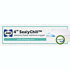 Alternate image 12 for Sealy&reg; SealyChill&trade; 4-Inch Memory Foam Queen Mattress Topper with Pillowtop Cover