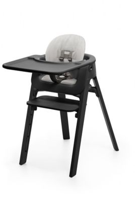 Stokke Steps High Chair Complete - Black/Grey