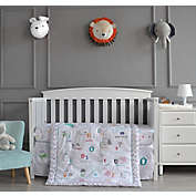 Nipperland&reg; A is for Apple 3-Piece Crib Bedding Set in White