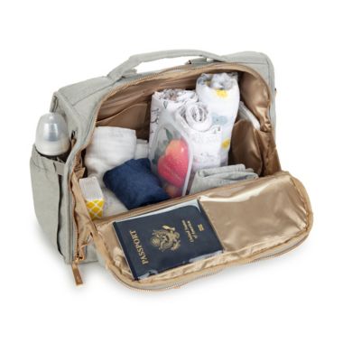 JuJuBe&reg; B.F.F. Diaper Backpack in Pebble. View a larger version of this product image.