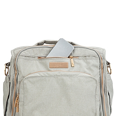 JuJuBe&reg; B.F.F. Diaper Backpack in Pebble. View a larger version of this product image.