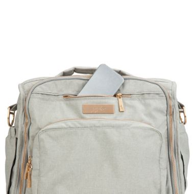 JuJuBe&reg; B.F.F. Diaper Backpack in Pebble. View a larger version of this product image.