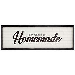 Patton Wall Décor 12.25-Inch x 36.5-Inch Happiness is Homemade Wall Sign