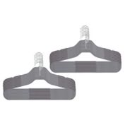 Squared Away&trade; No Slip Slim Hangers with Chrome Hook (Set of 16)