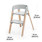 Alternate image 3 for Stokke&reg; Steps&trade; High Chair with Tray in Black/Grey