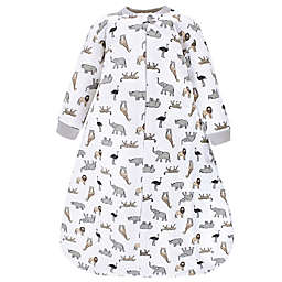 Hudson Baby® Safari Animals Quilted Long Sleeve Wearable Blanket in Neutral