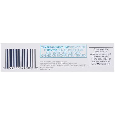 Monistat&reg; 1-Day Vaginal Antifungal Day or Night Treatment Combination Pack. View a larger version of this product image.