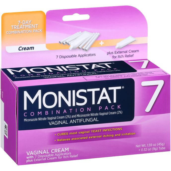 Monistat® 7 Cure & Itch Relief™ Vaginal Antifungal Combination Pack