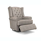 Alternate image 0 for Best Chairs&reg; Storytime Series Finley Swivel Glider Recliner in Stone Grey