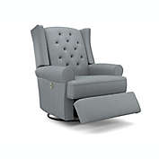 Best Chairs Finley Swivel Glider Power Recliner with USB Port