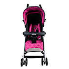 Alternate image 2 for Evezo Travis Luxury Lightweight Umbrella Stroller in Pink