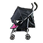 Alternate image 5 for Evezo Travis Luxury Lightweight Umbrella Stroller in Pink