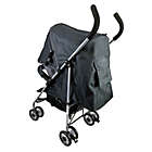 Alternate image 4 for Evezo Travis Luxury Lightweight Umbrella Stroller in Grey
