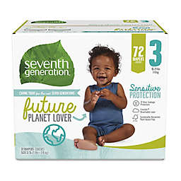 Seventh Generation™ Free and Clear Size 3 72-Count Disposable Diapers