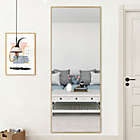 Alternate image 1 for Neutype 71-Inch x 24-Inch Full Length Standing Floor Mirror in Gold