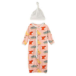 KicKee Pants® Class Pets Layette Gown Converter in Peach Blossom