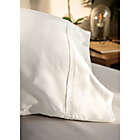 Alternate image 3 for Natural Bamboo 350-Thread-Count Queen Sheet Set in White