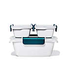Alternate image 5 for OXO Prep &amp; Go&reg; Food Storage Container Collection in White/Teal
