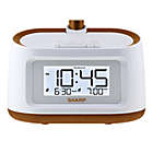 Alternate image 0 for Sharp&reg; Projection Alarm Clock in White