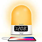 Alternate image 1 for Sharp&reg; Sunrise LED Alarm Clock in White