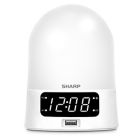 Alternate image 0 for Sharp&reg; Sunrise LED Alarm Clock in White