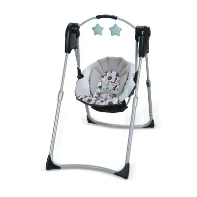 Graco&reg; Slim Spaces&trade; Compact Baby Swing in Etcher