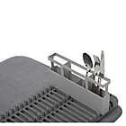 Alternate image 8 for Umbra&reg; U Dry Dish Rack with Stemware Holder and Mat in Charcoal