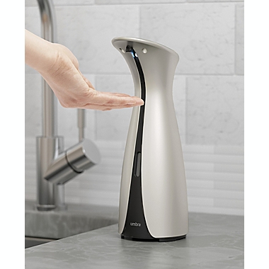 Umbra&reg; OTTO Automatic Soap Dispenser in Nickel. View a larger version of this product image.