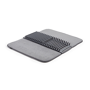 Umbra&reg; U Dry Drying Rack with Mat in Charcoal. View a larger version of this product image.