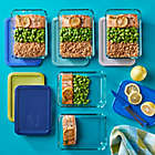 Alternate image 1 for Pyrex&reg; 10-Piece Glass Meal Prep Storage Set