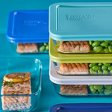 Pyrex&reg; 10-Piece Glass Meal Prep Storage Set. View a larger version of this product image.