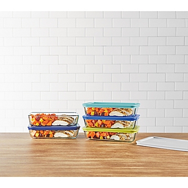 Pyrex&reg; 10-Piece Glass Meal Prep Storage Set. View a larger version of this product image.