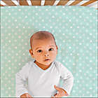 Alternate image 2 for The Peanutshell&trade; 2-Pack Safari Fitted Crib Sheets in White