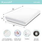 Alternate image 4 for The Peanutshell&trade; 2-Pack Safari Fitted Crib Sheets in White