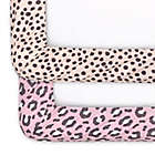 Alternate image 3 for The Peanutshell&trade; 2-Pack Animal Print Fitted Crib Sheets in Ivory/Black