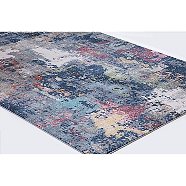Concord Global Aloha Abstract 7&#39;10 x 10&#39;6 Multicolor Area Rug. View a larger version of this product image.