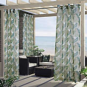 Commonwealth Home Fashions Bonaire Botanical Grommet Outdoor Curtain Panel (Single)