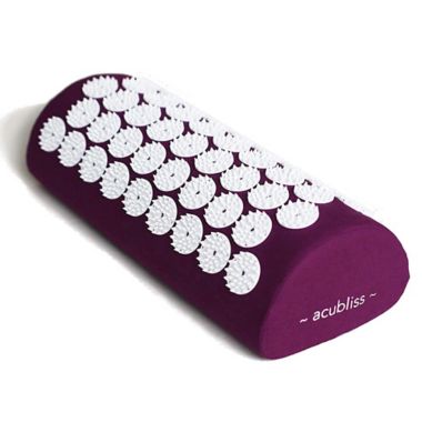 Acubliss Mat+Pillow+Strap Bundle in Purple. View a larger version of this product image.