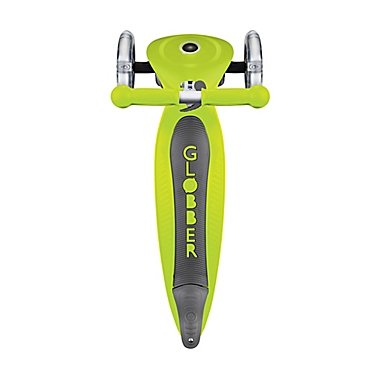Globber&reg; Junior Series 3-Wheel Foldable Scooter in Lime/Green. View a larger version of this product image.