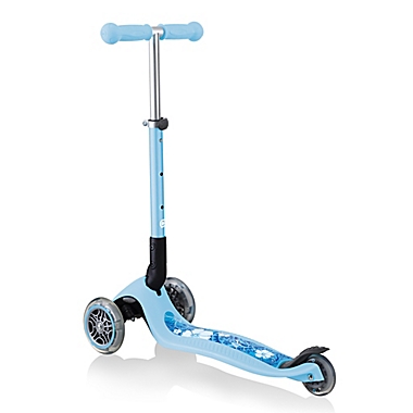Globber&reg; Junior Series 3-Wheel Foldable Scooter in Pastel Blue. View a larger version of this product image.