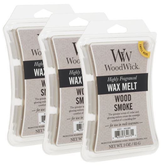 Pat Parana rivier mout WoodWick® Wood Smoke 3 oz. Wax Melts (Set of 18) | Bed Bath & Beyond