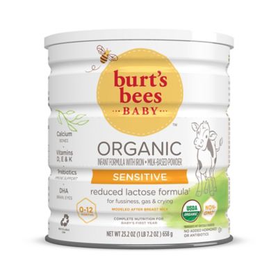 Burt&#39;s Bees Baby&reg; 23.2 oz. Organic Sensitive Powder Reduced Lactose Formula