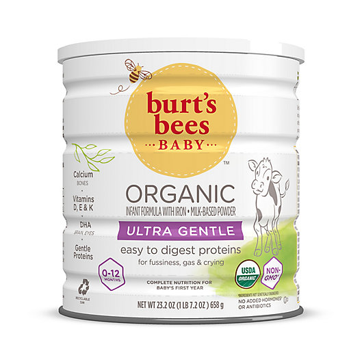 Alternate image 1 for Burt's Bees Baby® 23.2 oz. Organic Ultra Gentle Powder Formula